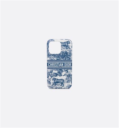 cover dior iphone 13 pro max|DiorTravel Cover for iPhone 13 Pro Blue Toile de Jouy Smooth .